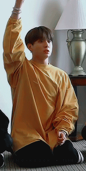 Jungkook And His Adorable Habit Of Sitting On His Feet