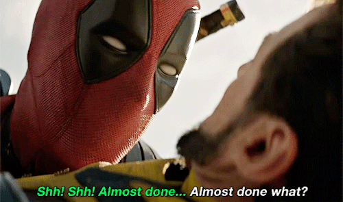 Hey I Liked Your Writing On Reader Having To Get In Between Wolverine And Deadpool All The Time 😆