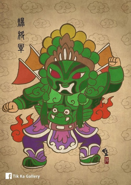 Marvel superheroes get reimagined as Chinese opera characters by artist Tik Ka