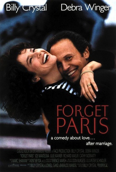 #MovieTally #23 of 2013: Forget Paris (1995)
A childhood favorite rom-com (with a creative narrative structure), starring Billy Crystal, Debra Winger, Joe Mantegna, Cynthia Stevenson, Richard Masur, Julie Kavner, John Spencer, Cathy Moriarty, and...