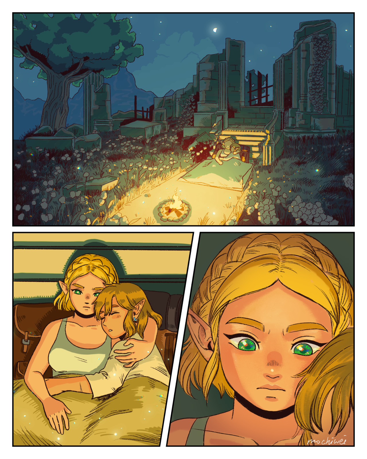 BOTW] My Zelda x link comics : The Silent Princess : r/zelda