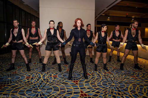 In honor of my 10th year at DragonCon, my Avengers and friends amazingly agreed to be Black Widow’s 