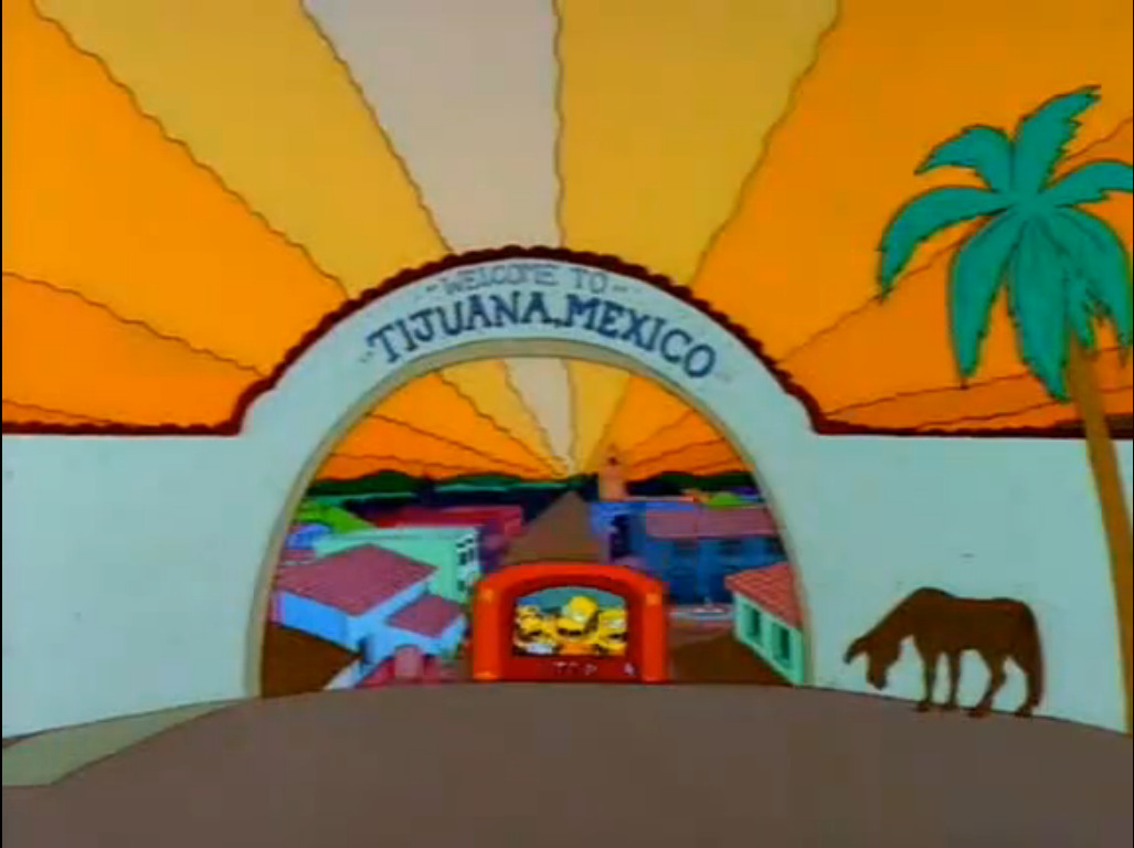 gosimpsonic:  elmos-insanity:  &ldquo;South of the border…down Mexico way&rdquo;