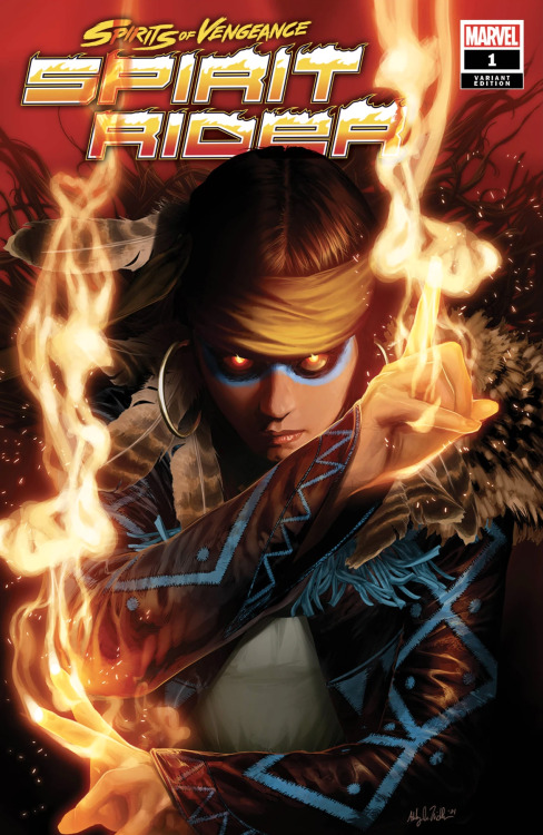 superheroesincolor:Spirits of Vengeance: Spirit Rider #1 (2021) Demon Rider/Spirit Rider (Kushala) S