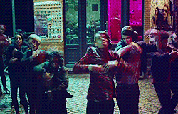 jackrabbitslims:  That is some motherfucking choreography:   Stromae’s   Tous