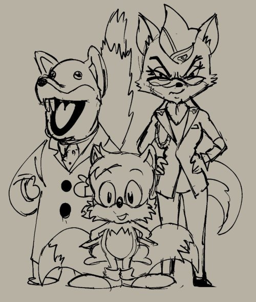 tails and his parents