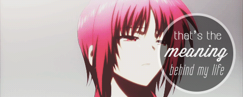 muichirous:  “That’s my life. To keep singing on like this.That’s the meaning