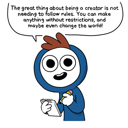 icecreamsandwichcomics: Be the change you want to see in the world.