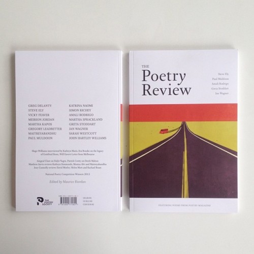 New Poetry Review with cover art by SHOUT