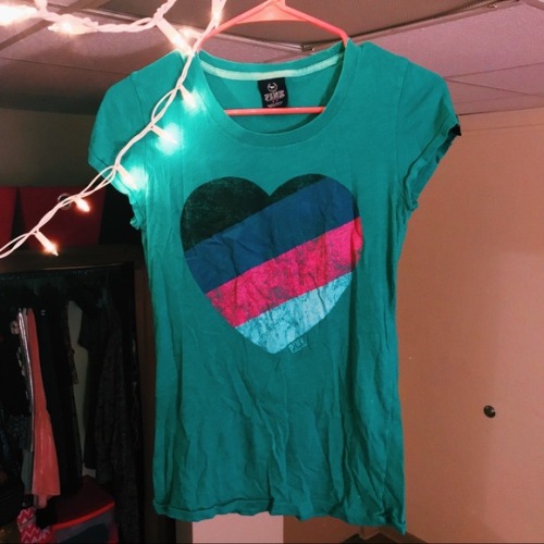 I just added this listing on Poshmark: Victoria’s Secret Pink heart tee. #poshmark #fashion #shoppin