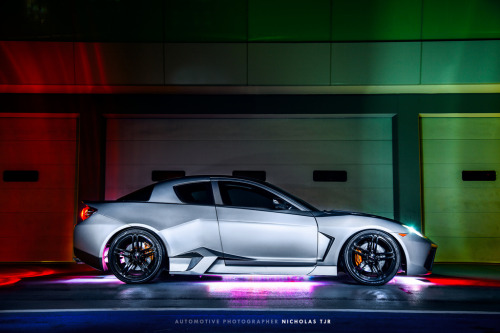 automotivated:  Knight Sports ステルス Blacknightz Rx8 (by Nicholas TJ.R) 