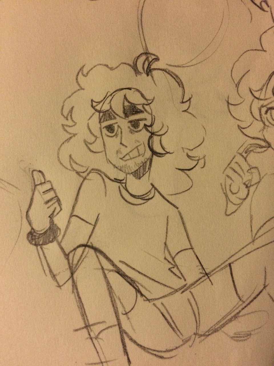 camalilium:  I made him for an assignment but I’m gonna keep him. His names Leo,