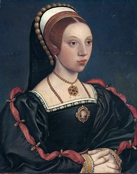 Portrait of a Young Woman by Hans Holbein the Younger, 1540-45