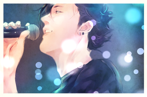 “This song is for you, my brightest star.”(Photo study with Kuroo!)[1] [2] [3] [4]