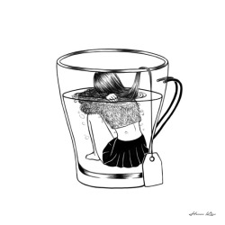 1000drawings:  Tea Time 		by Henn Kim