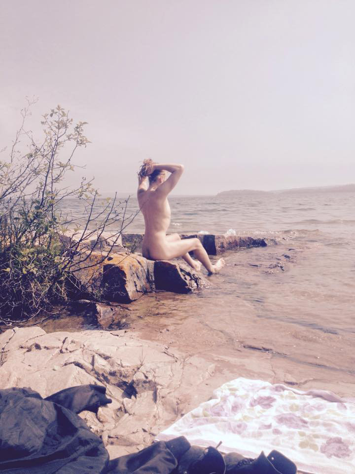 mikeltumblez:  Day 6 of the tour, Saskatoon was a dream. This is me in Lake Superior.