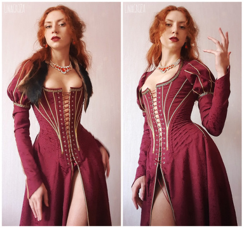 Sabrina Glevissig costume for LARP “The Witcher. Sword of Destiny”, July 2019, Moscow re