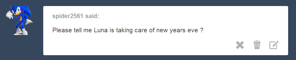 asksunshineandmoonbeams:  Luna: Apparently not…. Celestia: Happy New Year, everypony!!!!