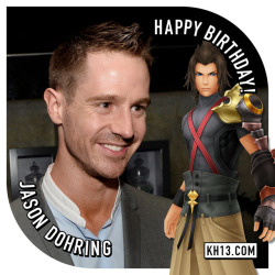 kh13:  “Aqua, listen. I promise this is me. But I’m not myself.”Happy 35th birthday to Jason Dohring (born March 30th, 1982), he voices Terra in Kingdom Hearts Birth by Sleep, Dream Drop Distance, and 0.2 Birth by Sleep! #BDayKHkh13.com