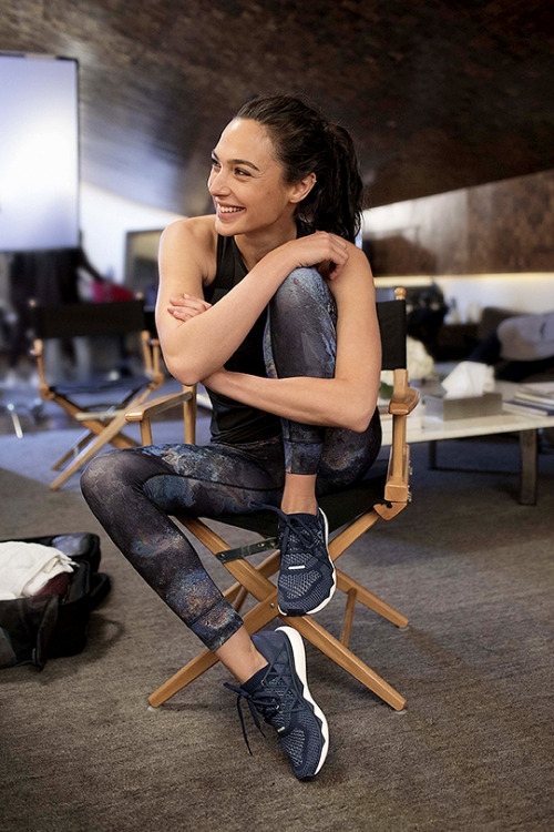dustinhendzerson:Gal Gadot at the behind the scene for Reebok Advertising Campaign