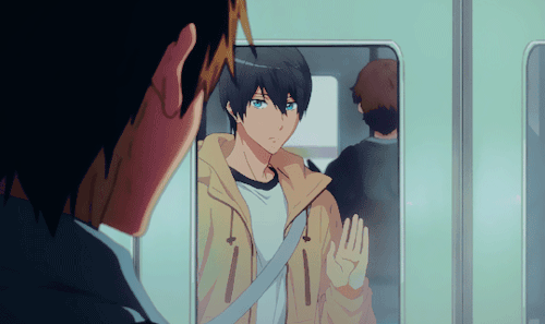 Haruka Saying Bye To Makoto ()