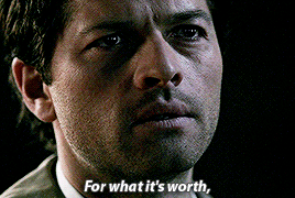 cassammydean:THE SUPERNATURAL GIF CHALLENGE |  cassammydeanround 33 | Favourite Character | Castiel 