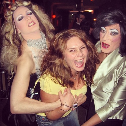 Remembering old drag queen friends in El Burdel mitic bar/club… Circa 2004 :)