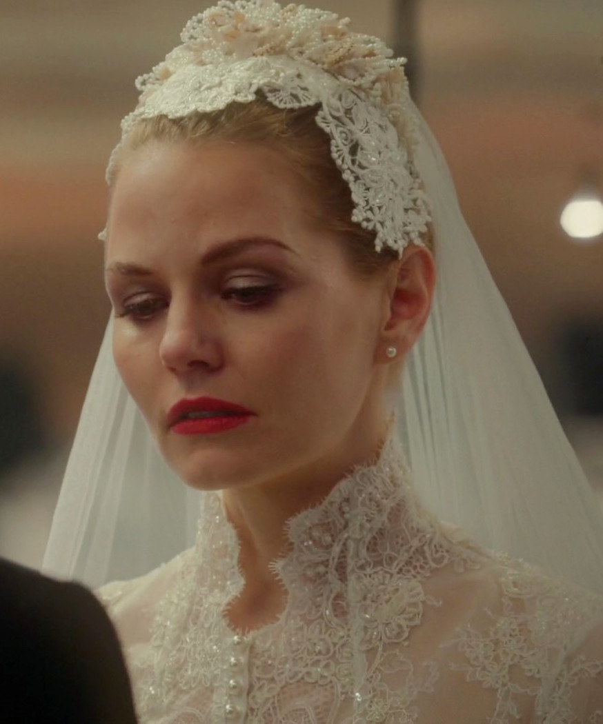 costumes are my fandom — Emma Swan's wedding gown an astonishing ...