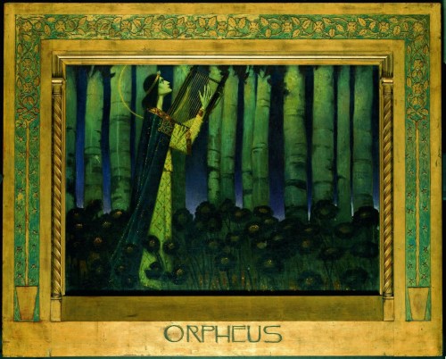 Melchior Lechter - Orpheus - 1896