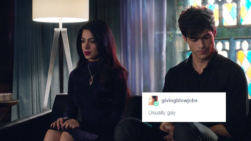 aleclightwoodisgay: shadowhunters + gay text posts (2/?) // part 1