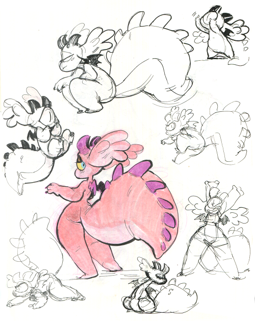 thefairygodmonster:Fairy Sketchbook pages from the past few days.