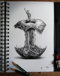 asylum-art:Amazing Graphite Pencil DrawingsPEZ