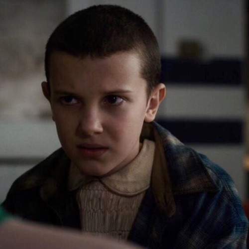 XXX memespov:  eleven looking at boys moodboard photo