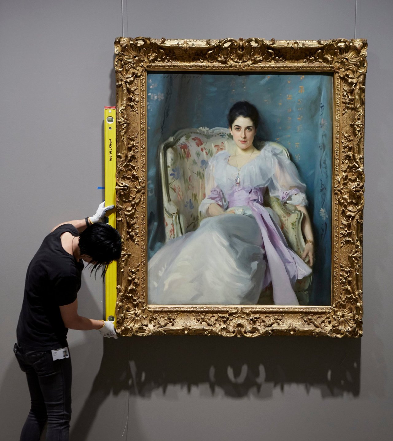installator:  ”They are works that have travelled through the centuries to form