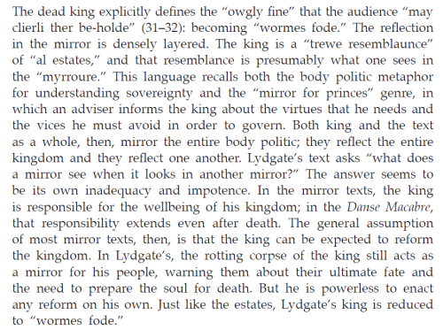 heartofstanding:1. John Lydgate, Danse Macabre and modern English translation by R. D. Perry. 2. Aut