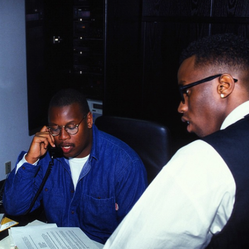 Andre Harrell and Puff Daddy (1992)