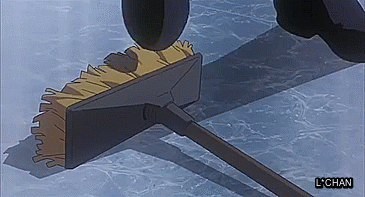 lissachan504:  SPIKE +BROOM COWBOY BEBOP 