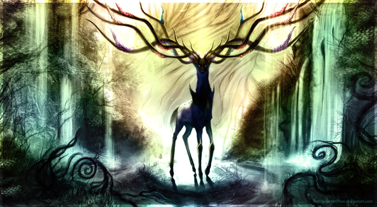 I’m still waiting for the next epic fairy. Meantime, I have Xerneas to gawk at.
Life Keeper by RenePolumorfous, http://renepolumorfous.deviantart.com/art/Life-Keeper-525659183