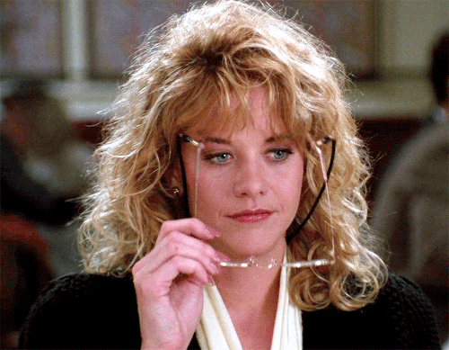 samarweaving:Meg Ryan as Sally Albright in When Harry Met Sally… (1989) dir.Rob Reiner