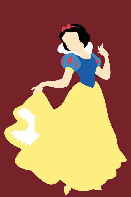 Minimalist Phone Backgrounds❧Snow White is the fairest of them allFor  wonderlustsoul 