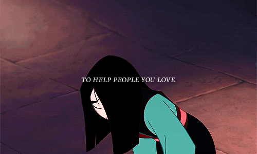 ursulaseawitch:  At least you had good intentionsdisney ladies appreciation month [9/30] mulan