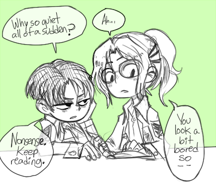 hachibani:hellaspicy answered your post: Taking some requests?Omg you ship LeviHan too? ♥ Could you 