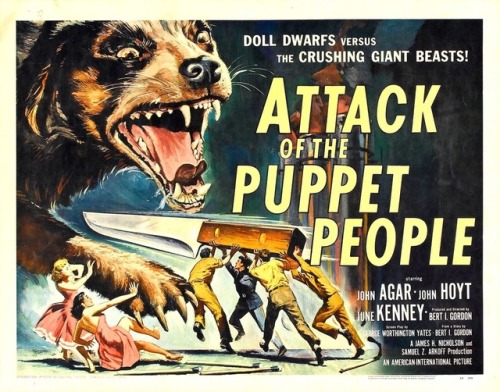 talesfromweirdland:Attack of this, attack of that. In the 1950s, people had their hands full trying 
