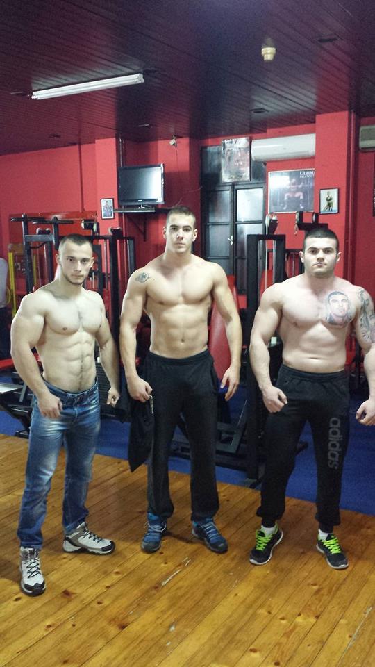 serbian-muscle-men:   young Serbian powerlifter Mirko  More of his pics here -&gt;