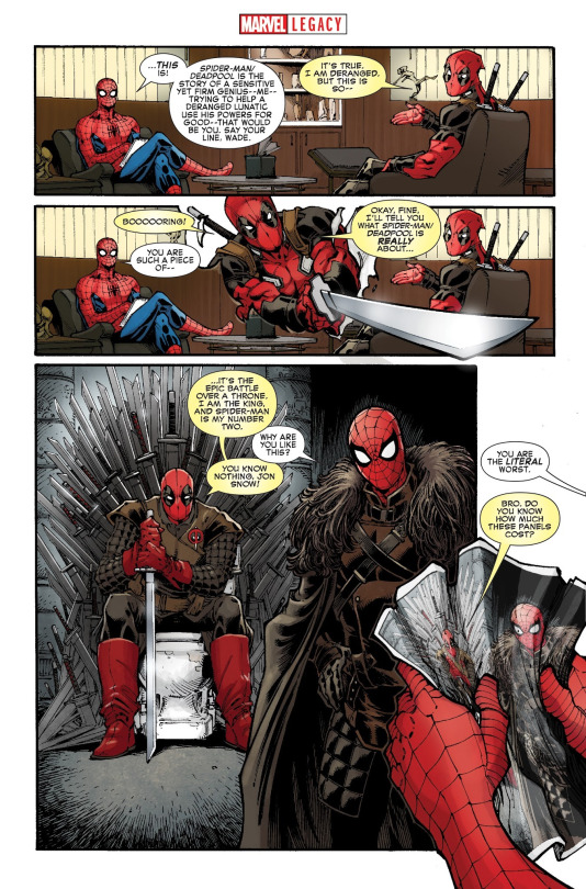 Peter Parker — Spider-Man/Deadpool: Marvel Legacy Primer Pages -...