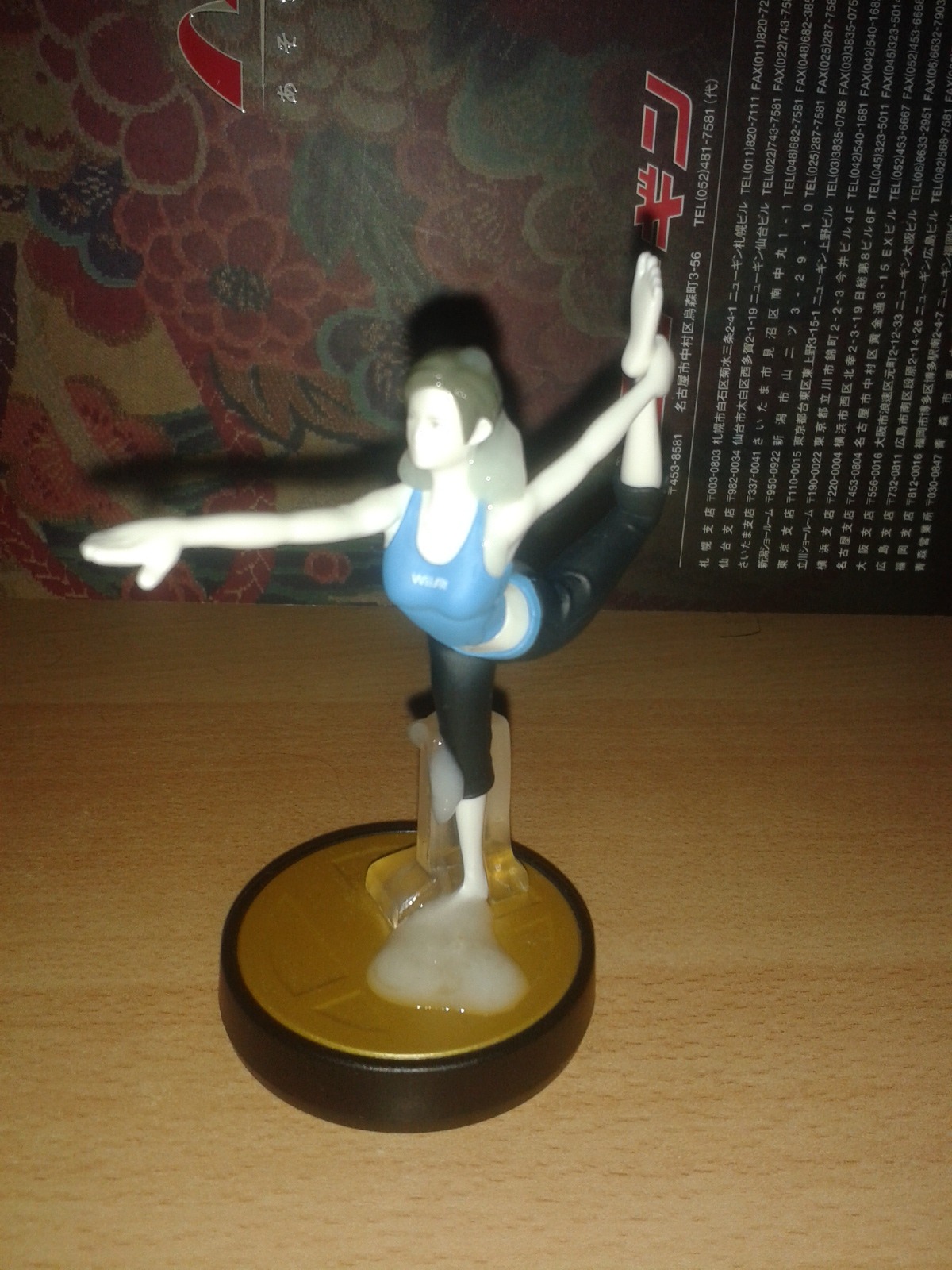 Since I get a lot of Amiibo requests&hellip;Wii Fit Trainer! Cuz she&rsquo;s