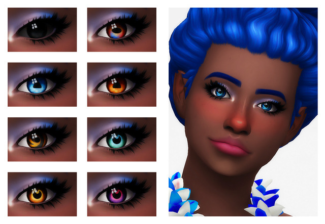 sims 4 eyes default replacement