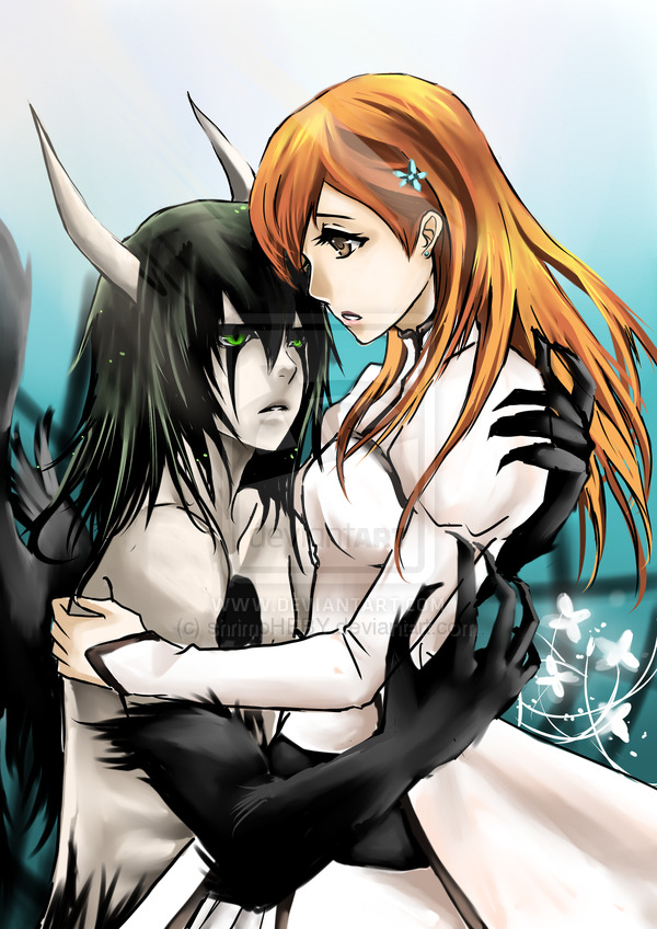 itasaku4ever:   1.Orihime and Ulquiorra by shrimpHEBY   2.The Great Disappointment by