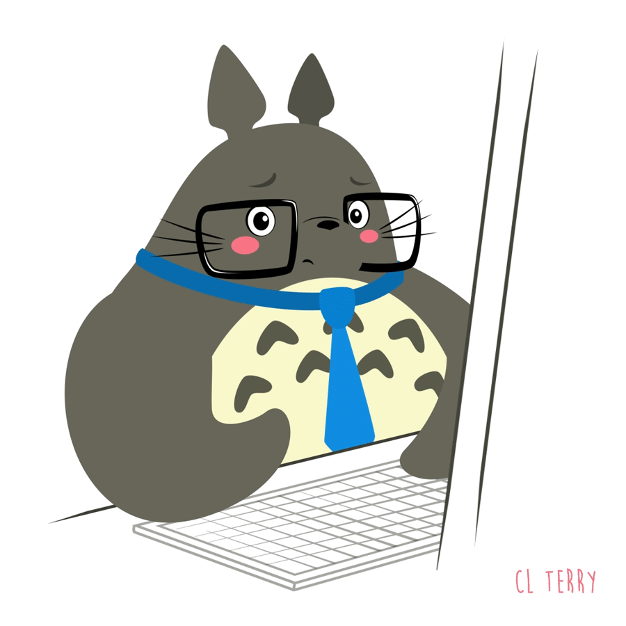 Cl Terry Day 67 Totoro Regrets Lying About His Computer
