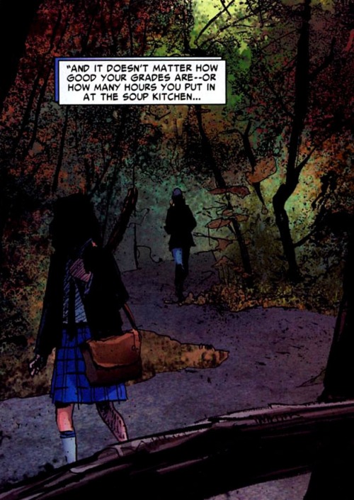 fakesheep-luna-blog: Reminder that Kate Bishop did not become a superhero on a whim. She is a R